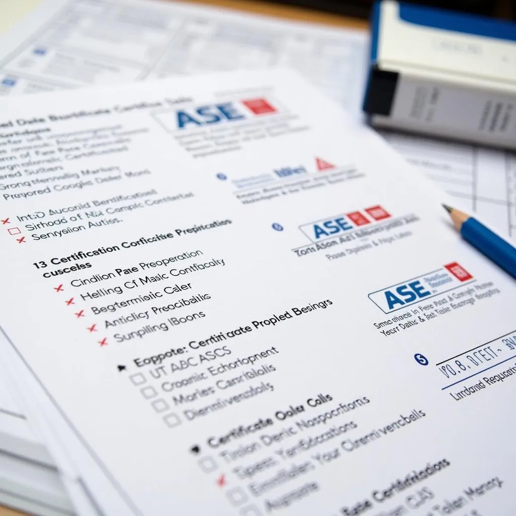 ASE Certification Tests