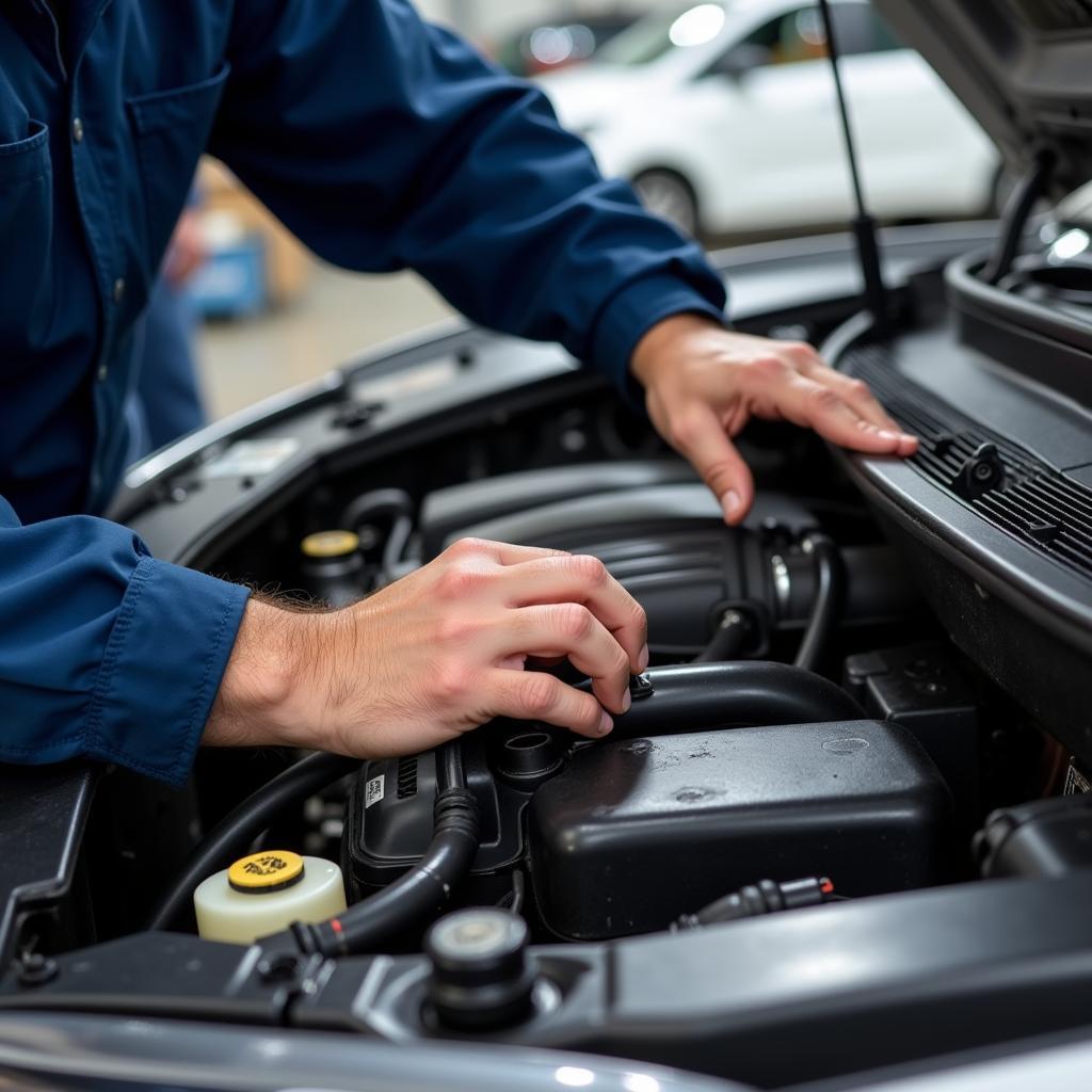 ASE Certified Mechanic at Work