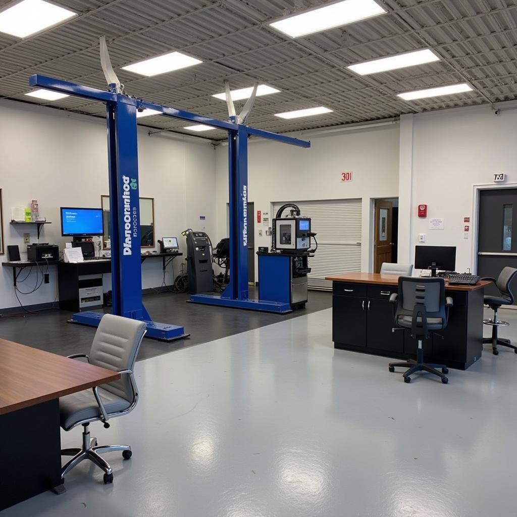 Interior of an ASE Certified Auto Repair Shop in Las Vegas