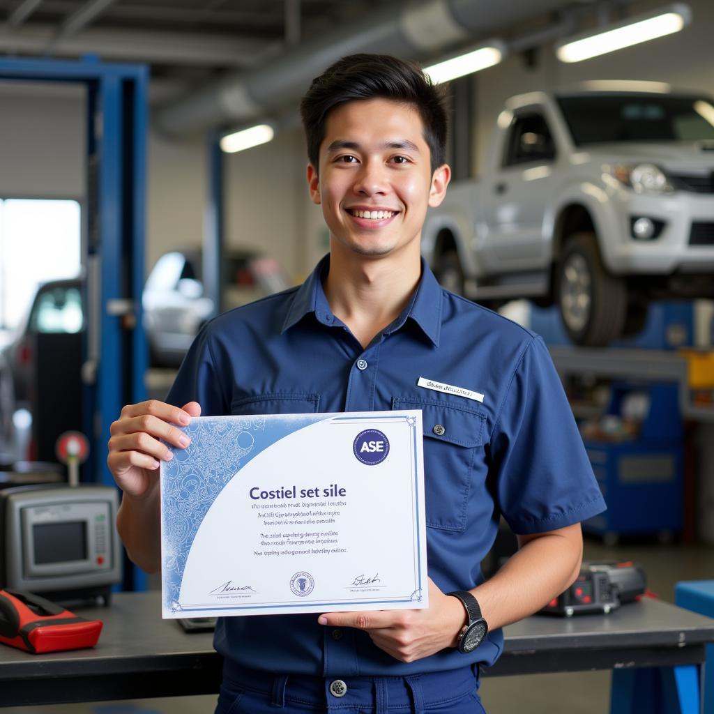 ASE Certified Technician in Southeast Asia