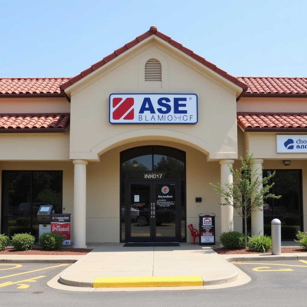 ASE Credit Union branch exterior in downtown Montgomery