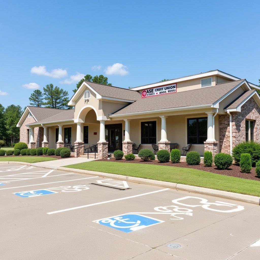 ASE Credit Union Branch Exterior on Interstate Park Drive