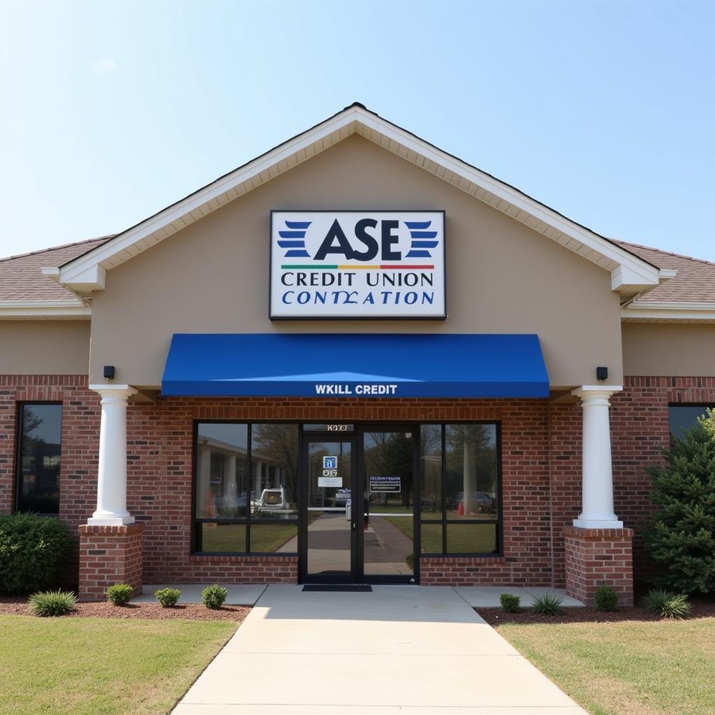 ASE Credit Union Branch Exterior