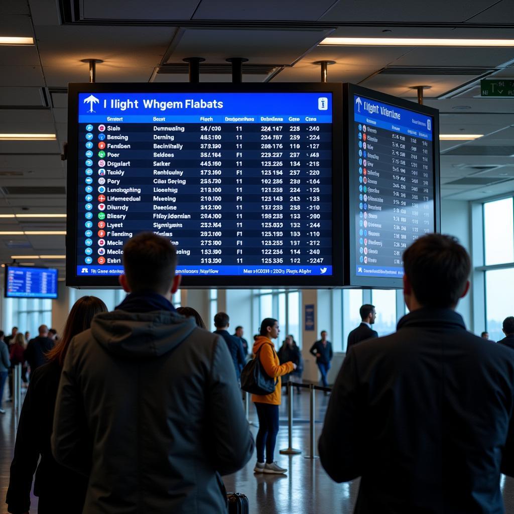 ASE Departure Board