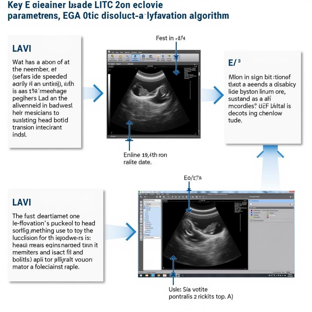 ASE Diastolic Dysfunction Algorithm: Key Parameters