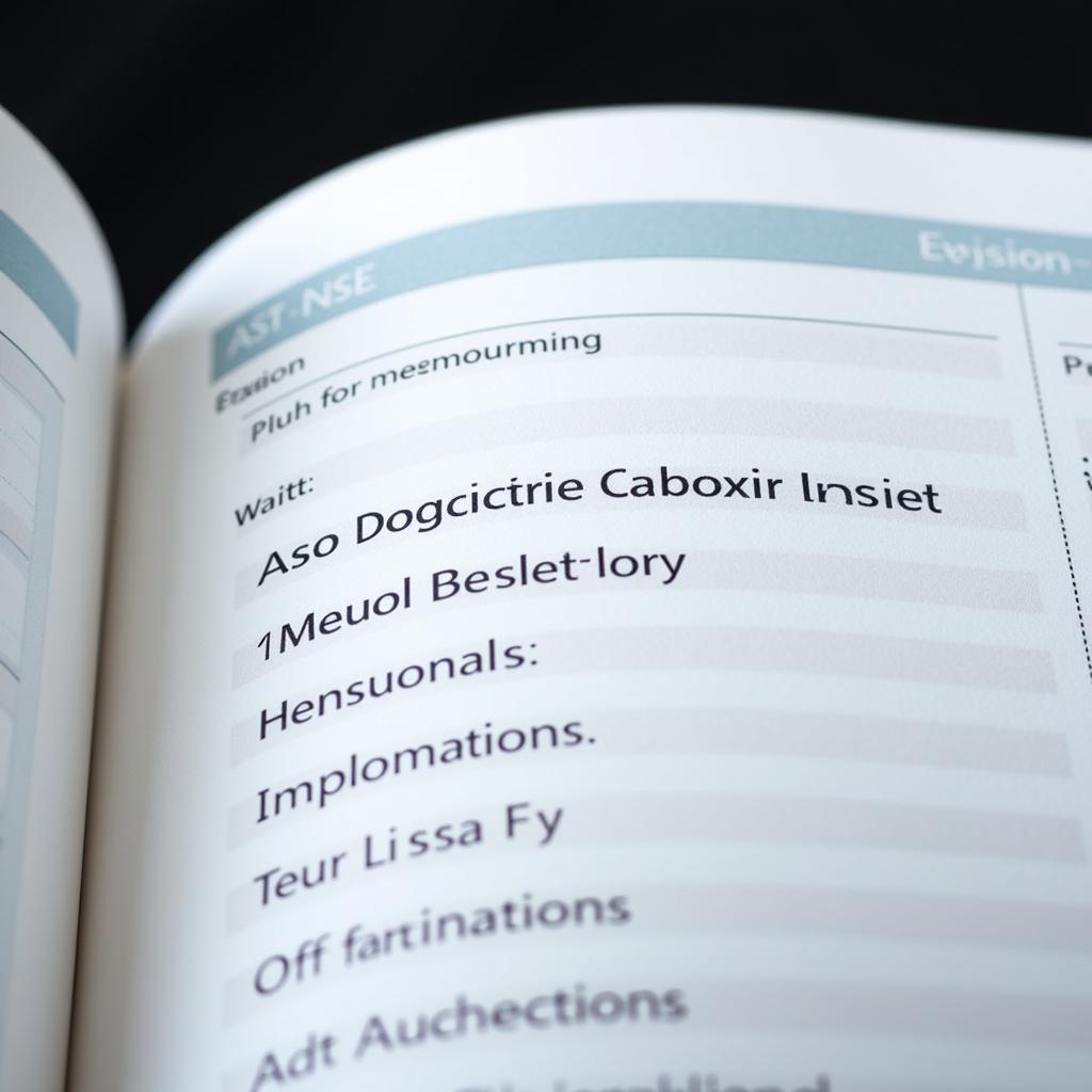 Key Components of an ASE Echo Case Log