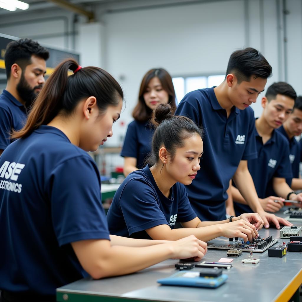 ASE Electronics Employees in Penang