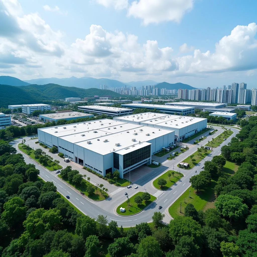 ASE Electronics Factory in Penang, Malaysia