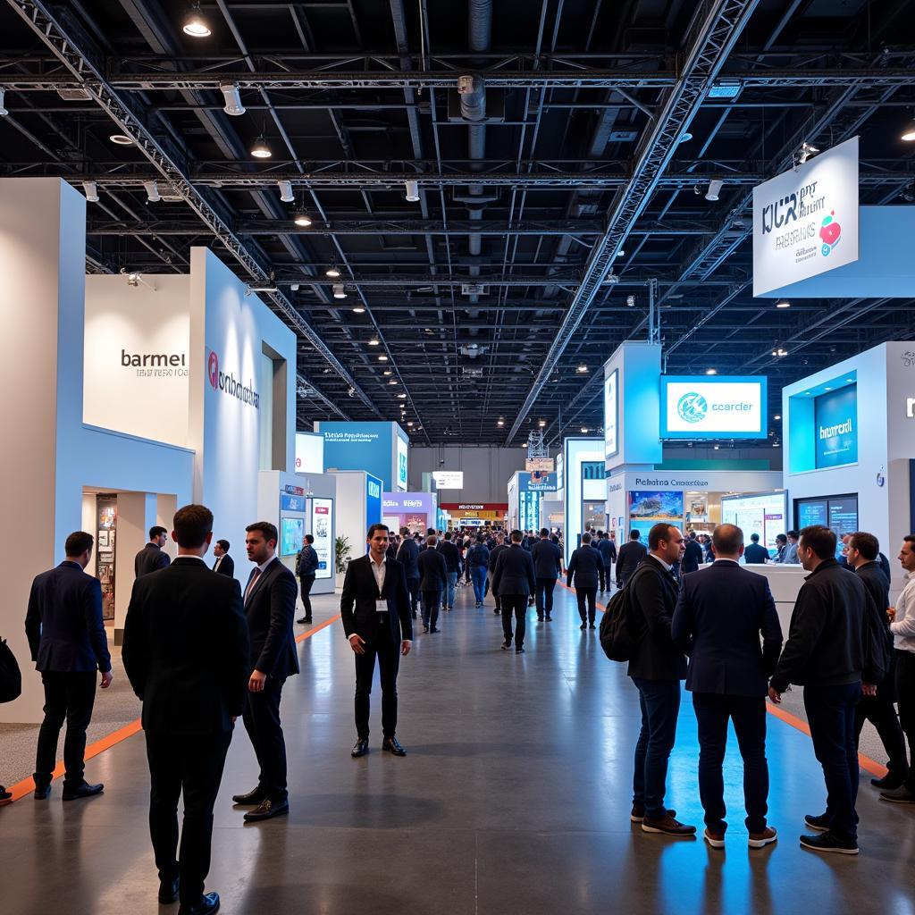 Attendees exploring the exhibition area at the ASE Annual Scientific Sessions