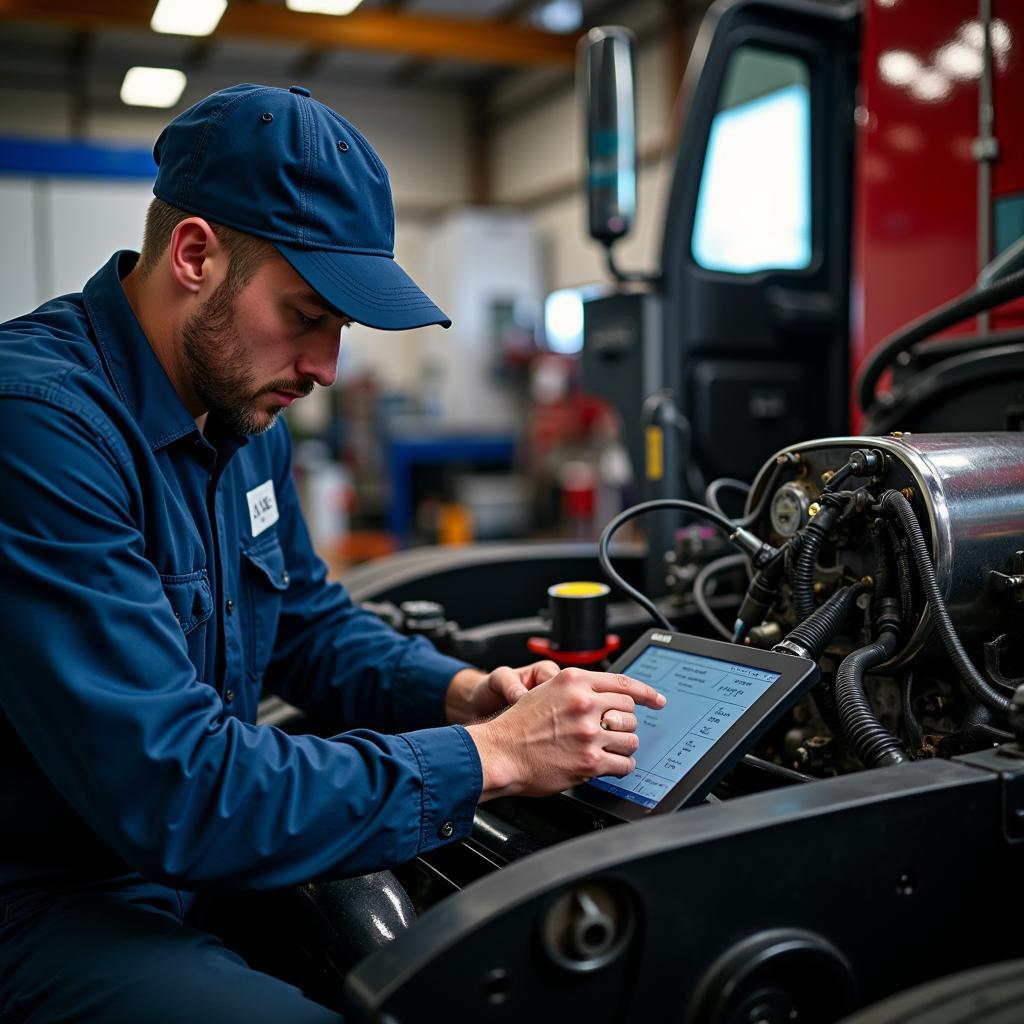 ASE Certified Heavy Truck Technician