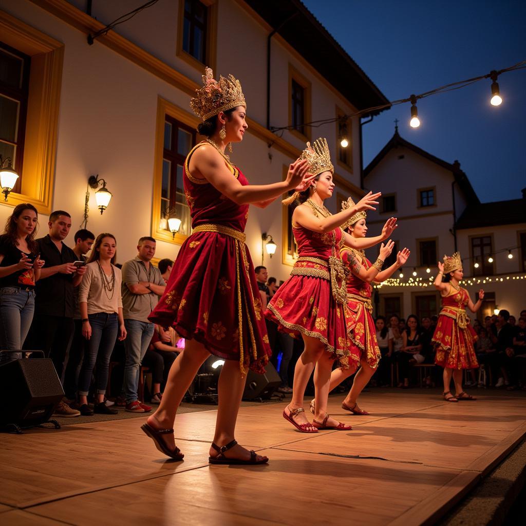 A vibrant cultural event showcasing Southeast Asian dance and music in Hillerød