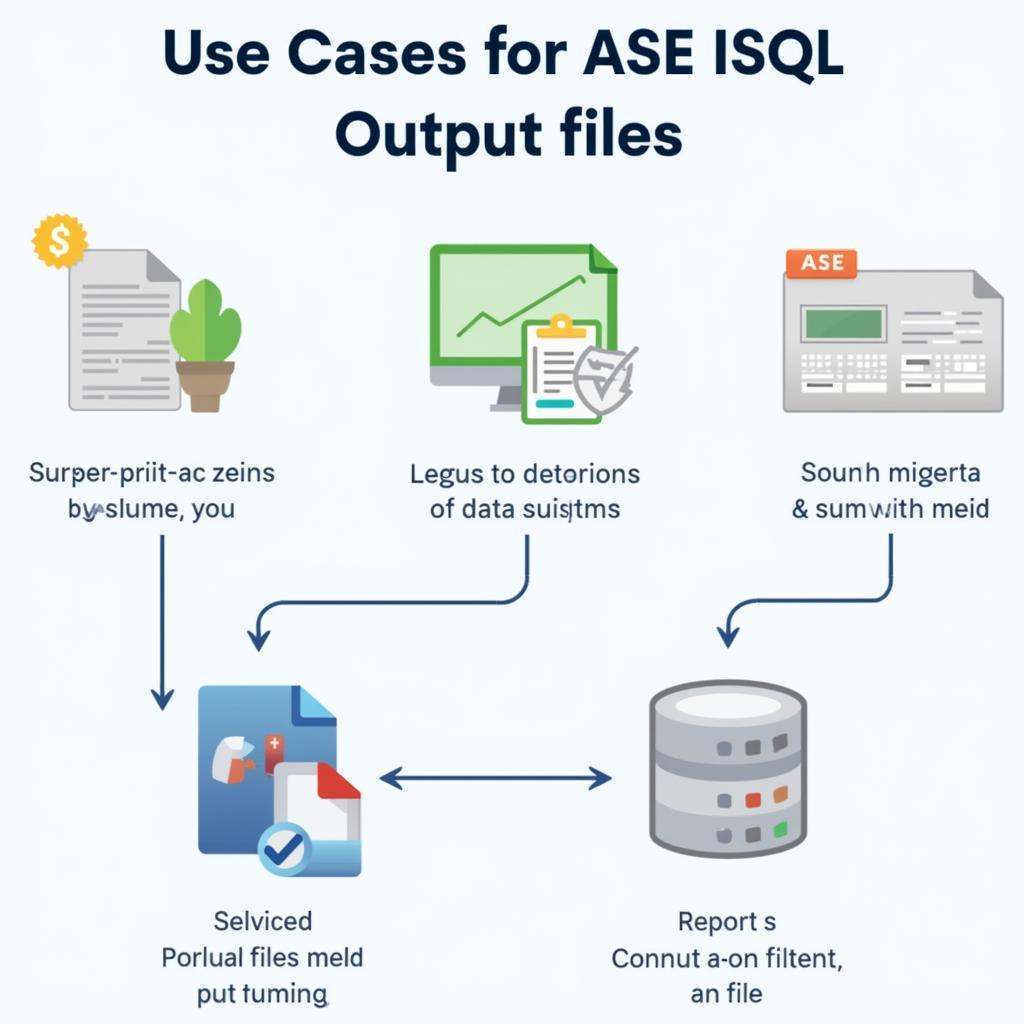 ASE ISQL Output File Use Cases