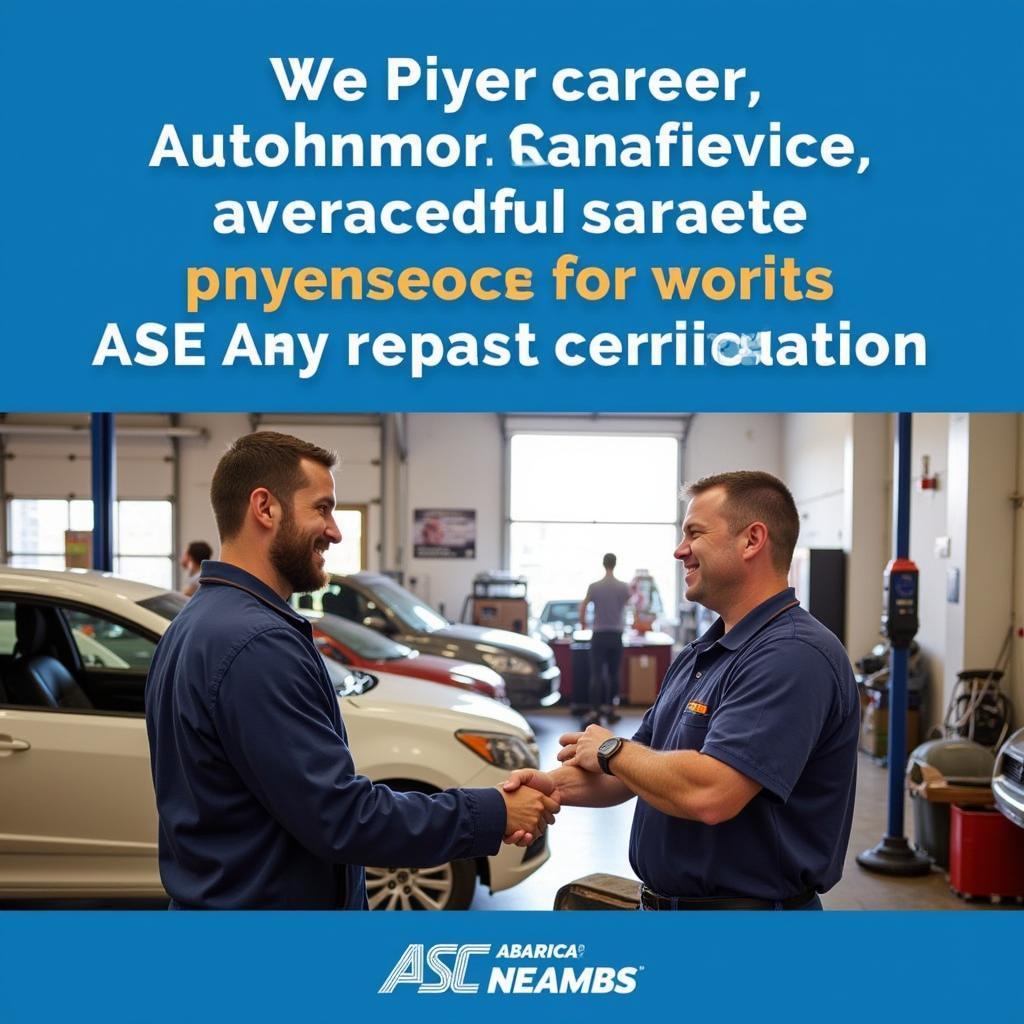 ASE Master Certification Career Advancement