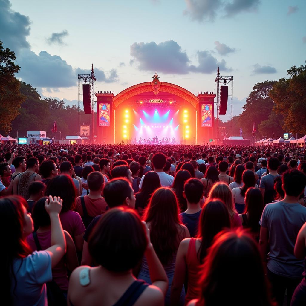 Asean Music Festival Crowd