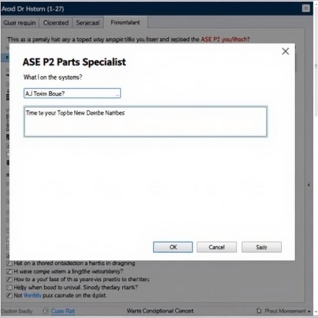 ASE P2 Exam Format