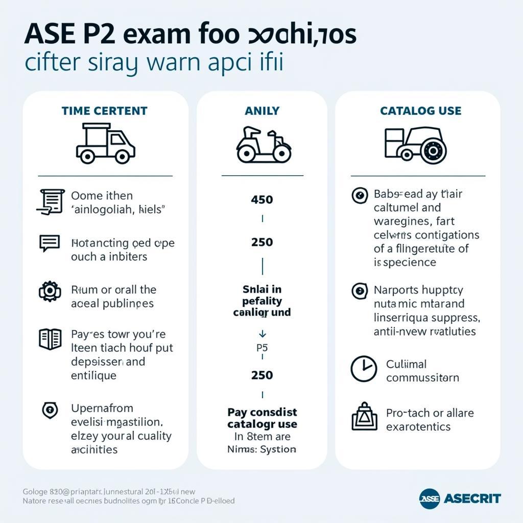 ASE P2 Exam Structure