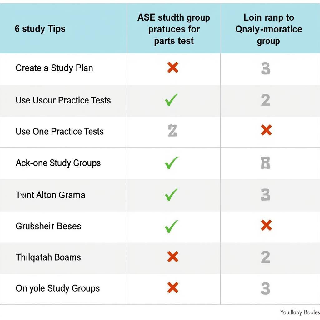 ASE Parts Test Preparation Tips