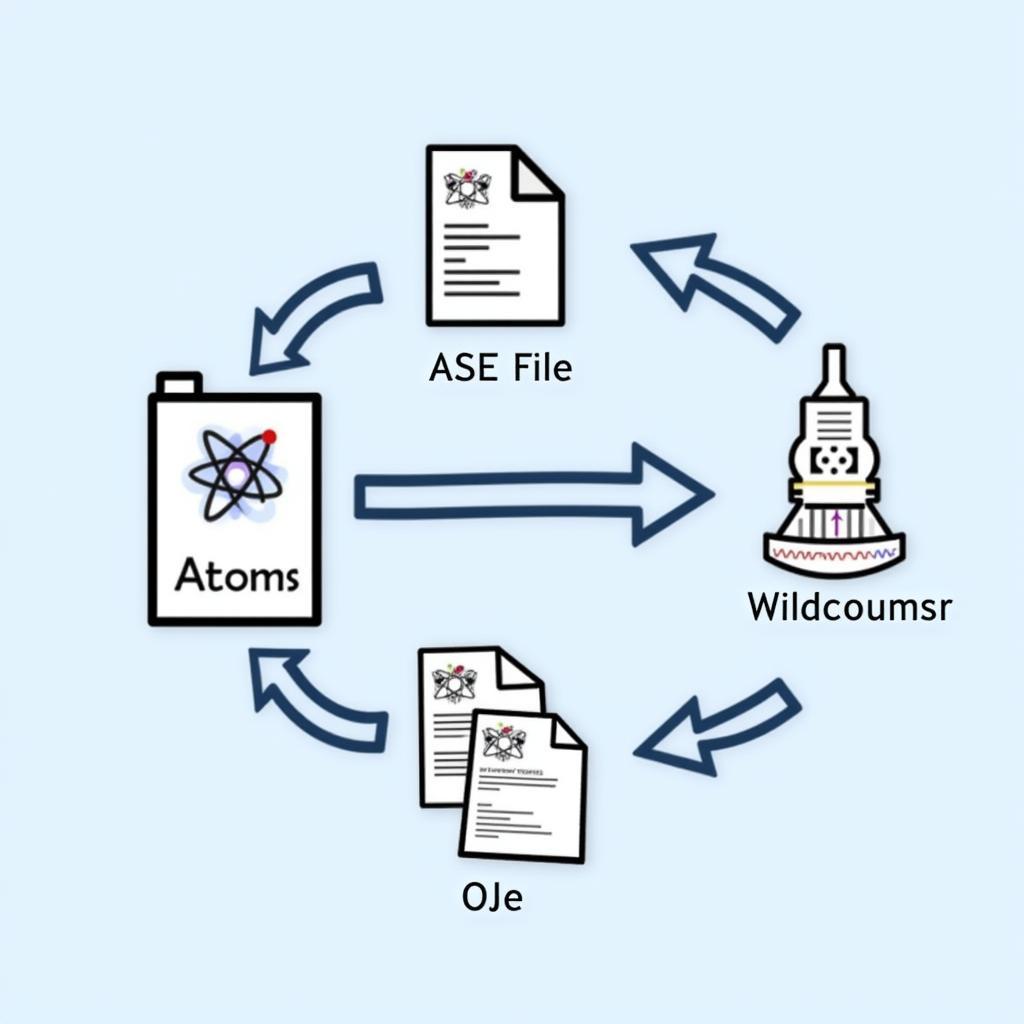 Reading Multiple Atoms Files with ASE