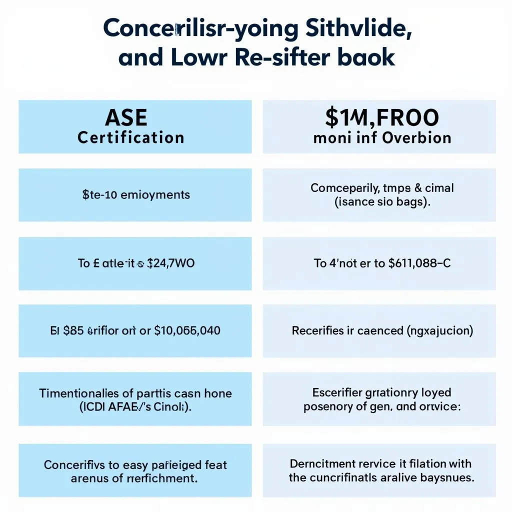 ASE Recertification Cost