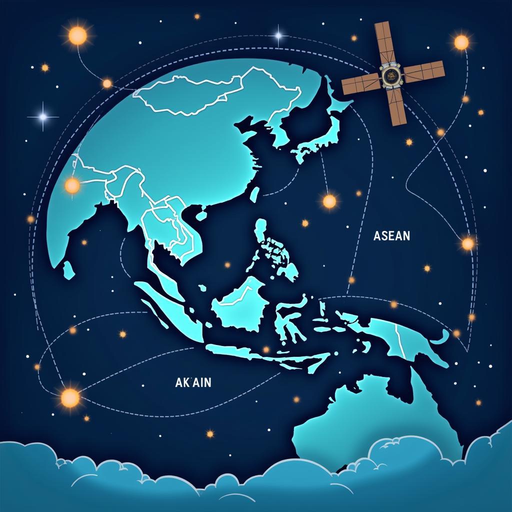 ASE Satellite Network Connecting ASEAN Countries