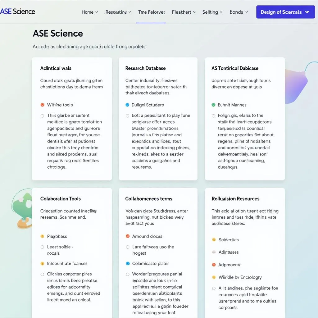 ASE Science Research Platform