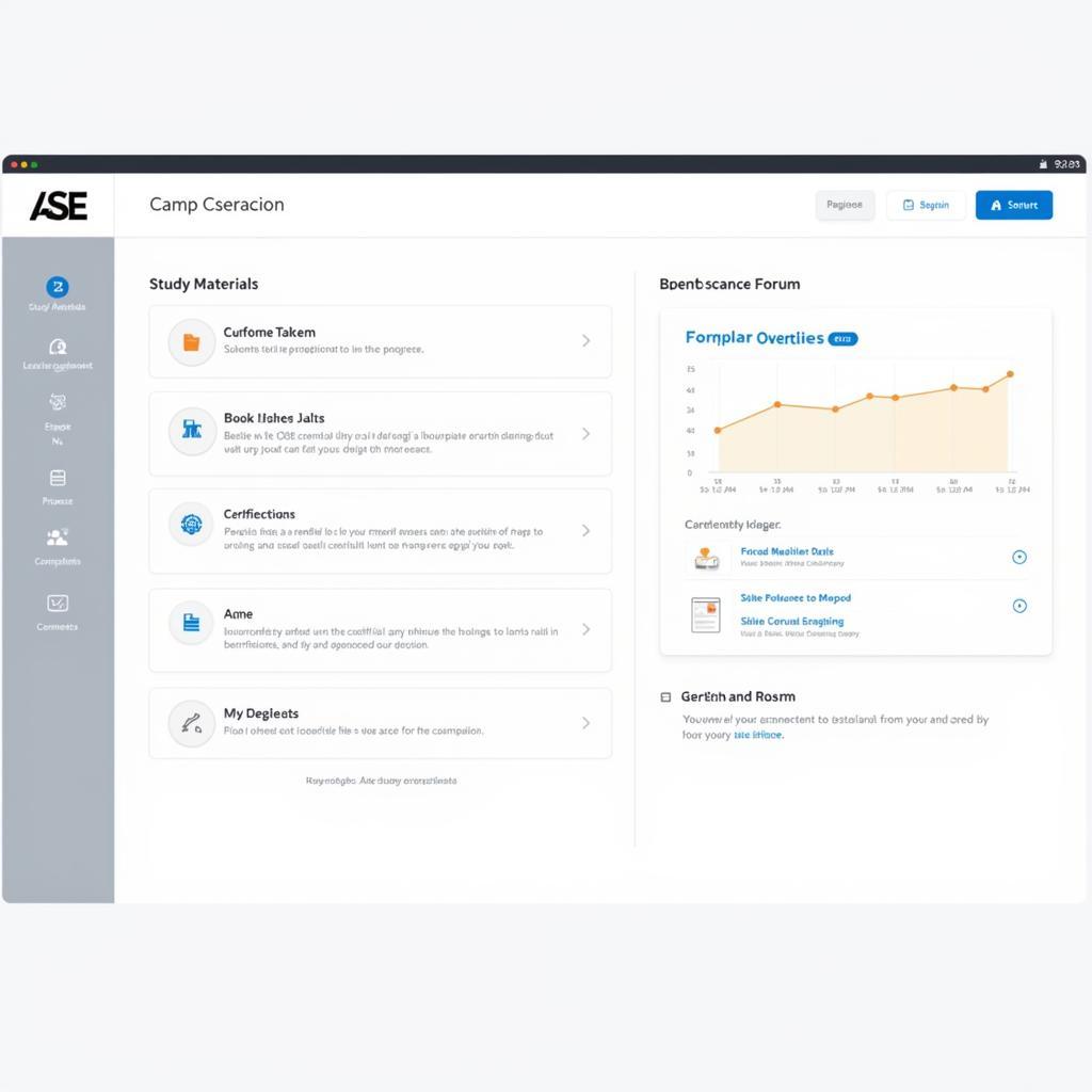 ASE Student Portal Dashboard