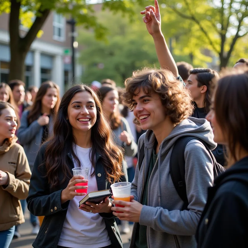 ASE Students Participating in Event