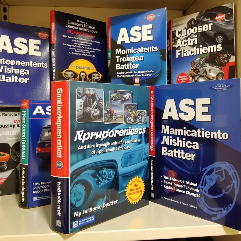 ASE T1-T8 Book Collection