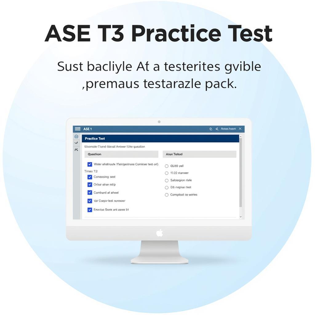 ASE T3 Practice Test Format