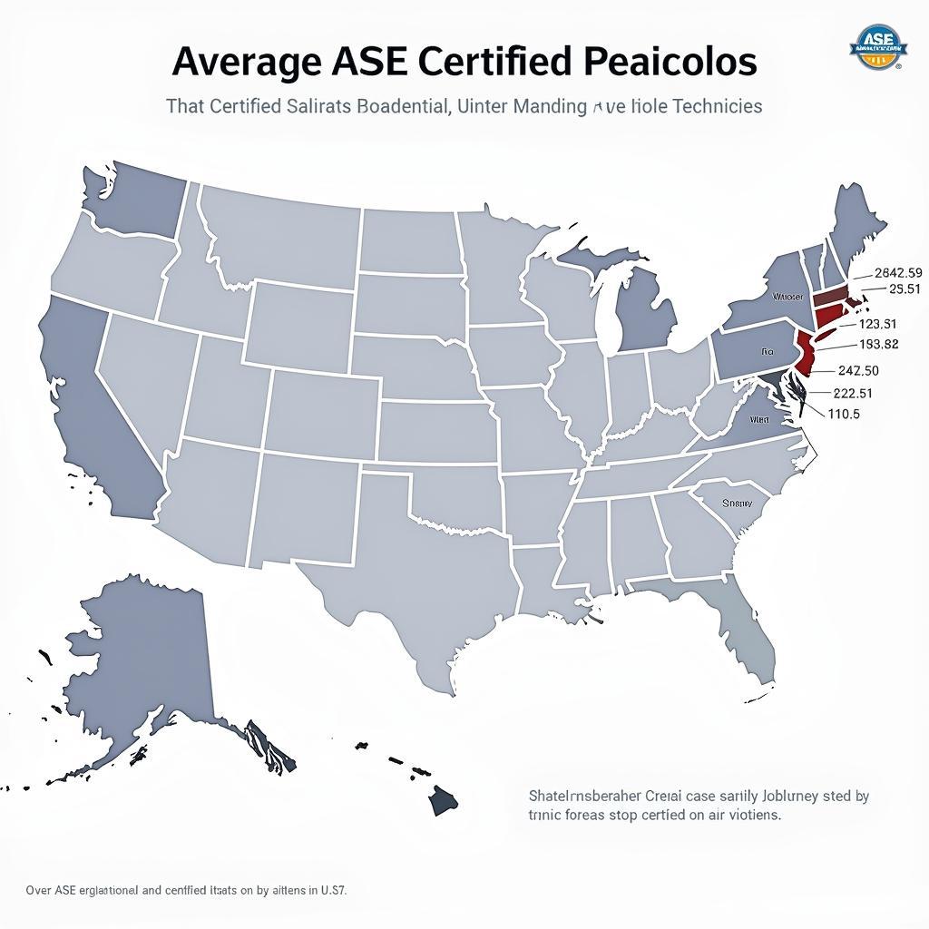 ASE Technician Salary by Location