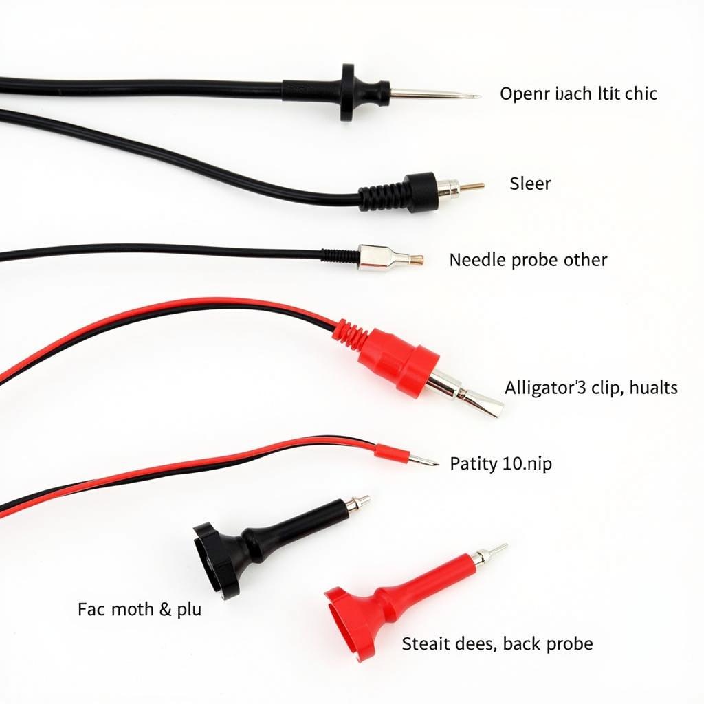 ASE Test Lead Kit Components