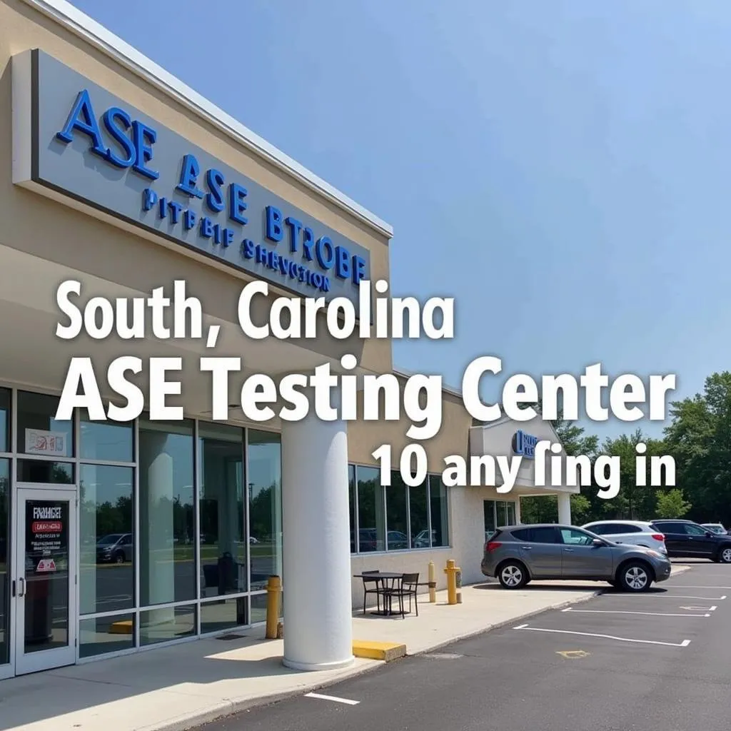 ASE Testing Center in South Carolina