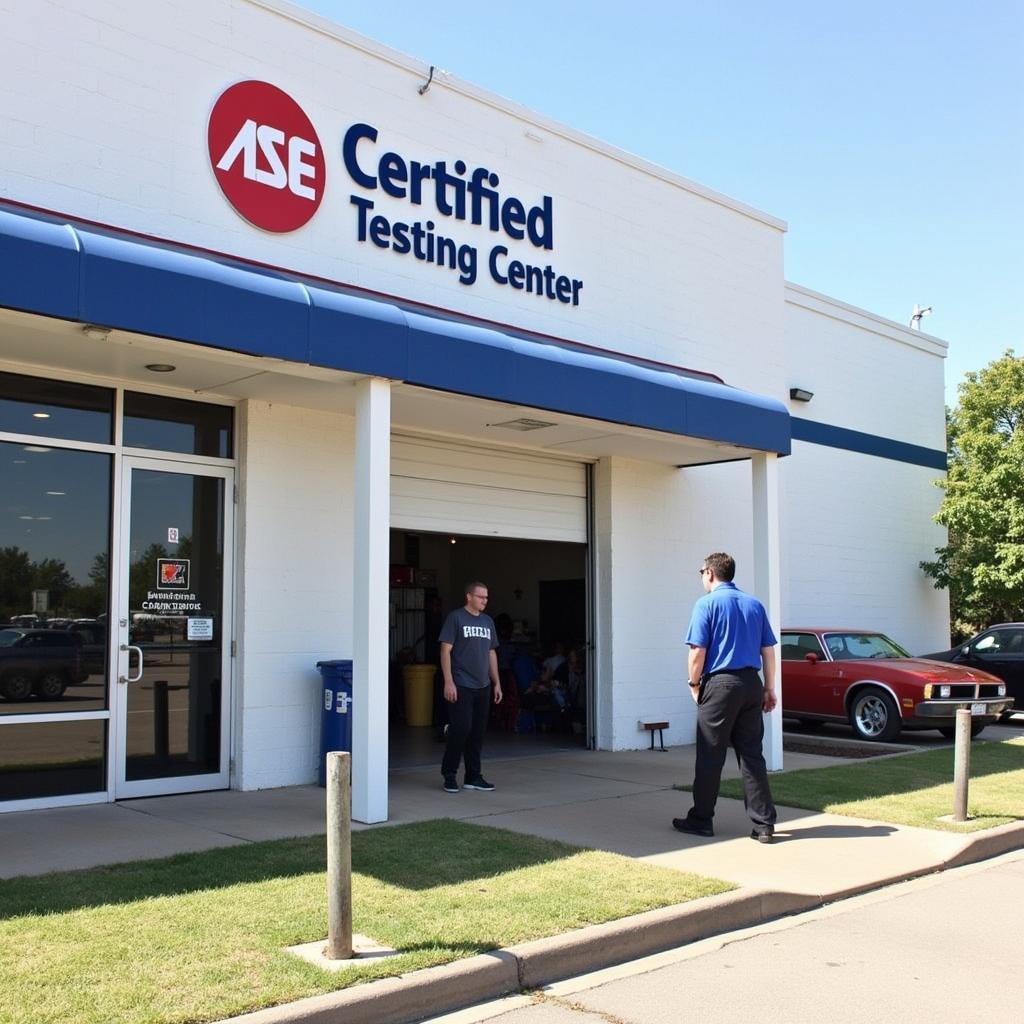 ASE Testing Center in Tyler, Texas