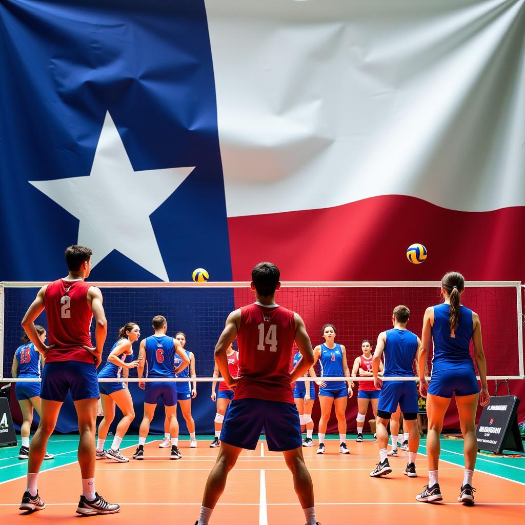 Southeast Asian athletes competing in Texas