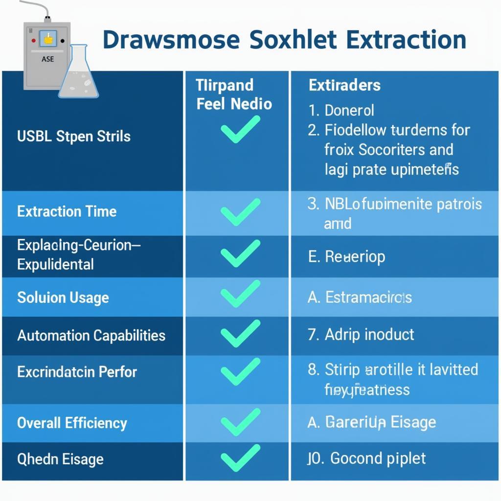 Comparison of ASE and Soxhlet Extraction Methods