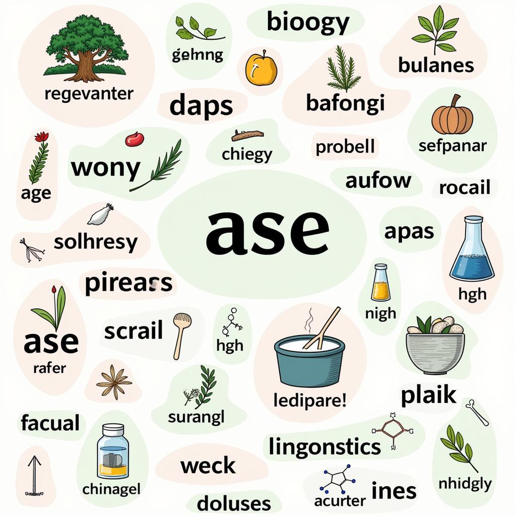 ASE Words in Science and Language