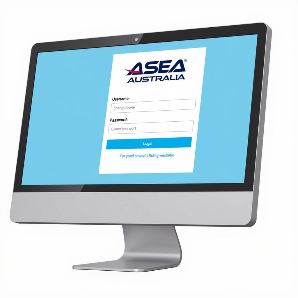 ASEA Australia Login Page