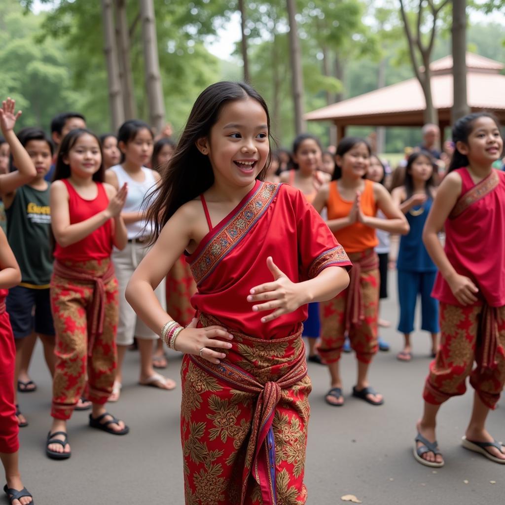 Southeast Asian cultural activities at Asea Camp Florida