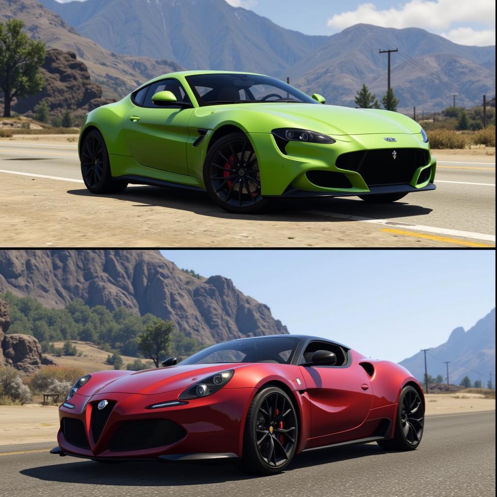 ASEA Car Comparison in GTA V