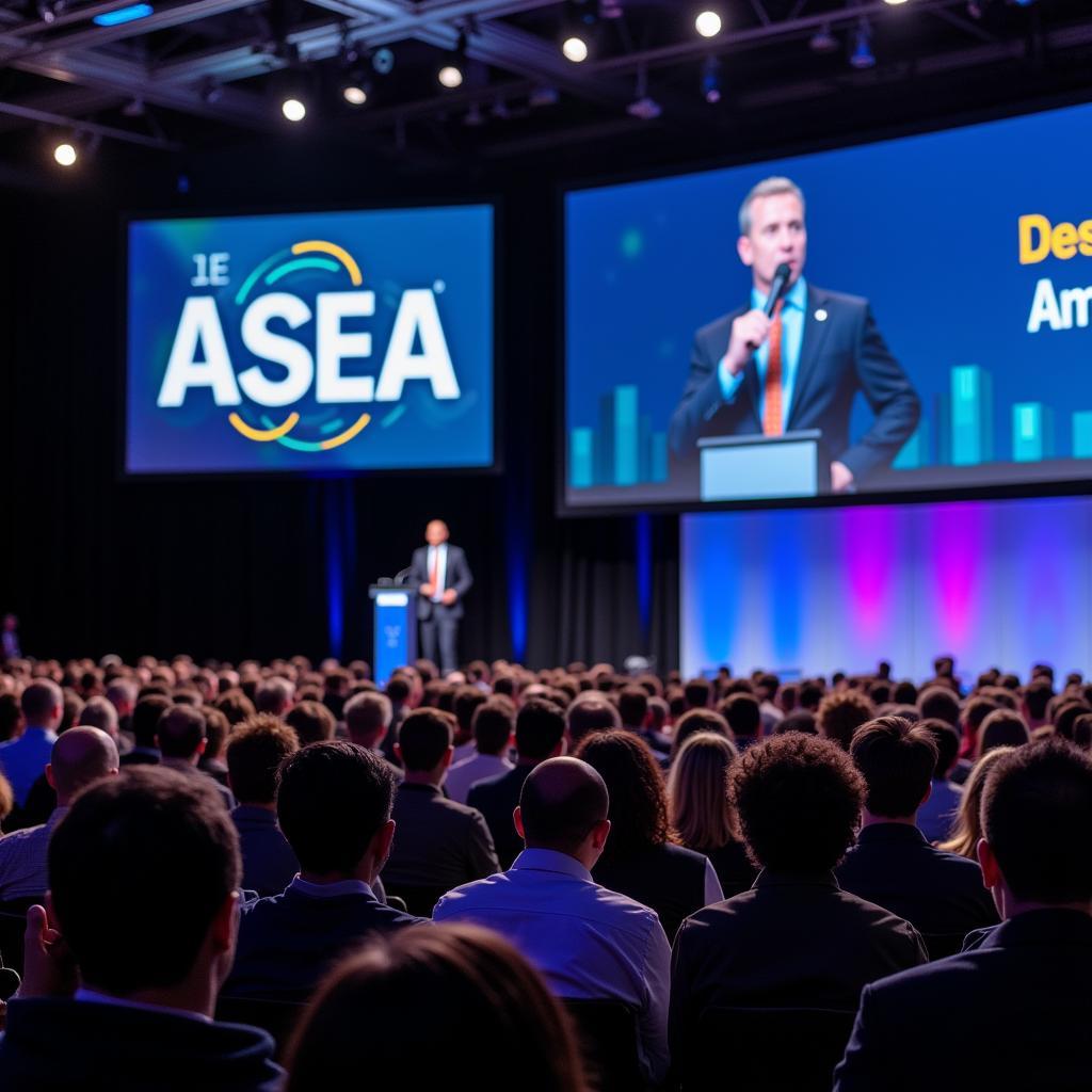 Keynote speaker at ASEA Convention