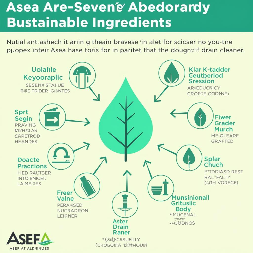 Asea Drain Cleaner Ingredients