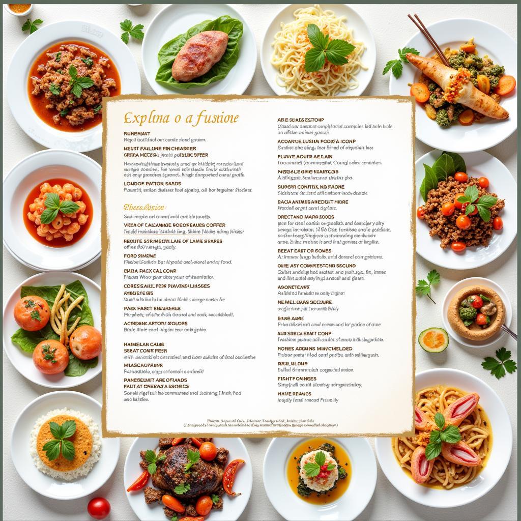 ASEA Fusion Menu Exploration