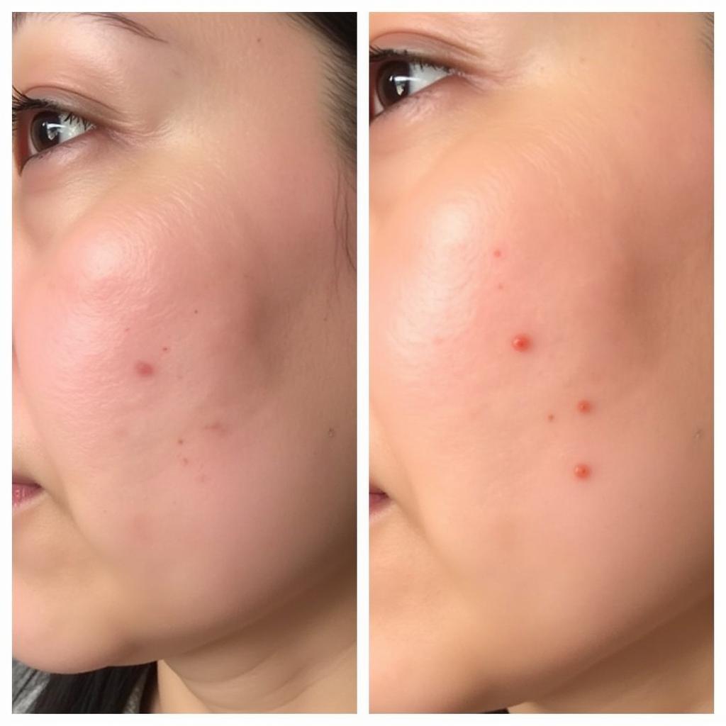 ASEA Gel Before and After Skin Results