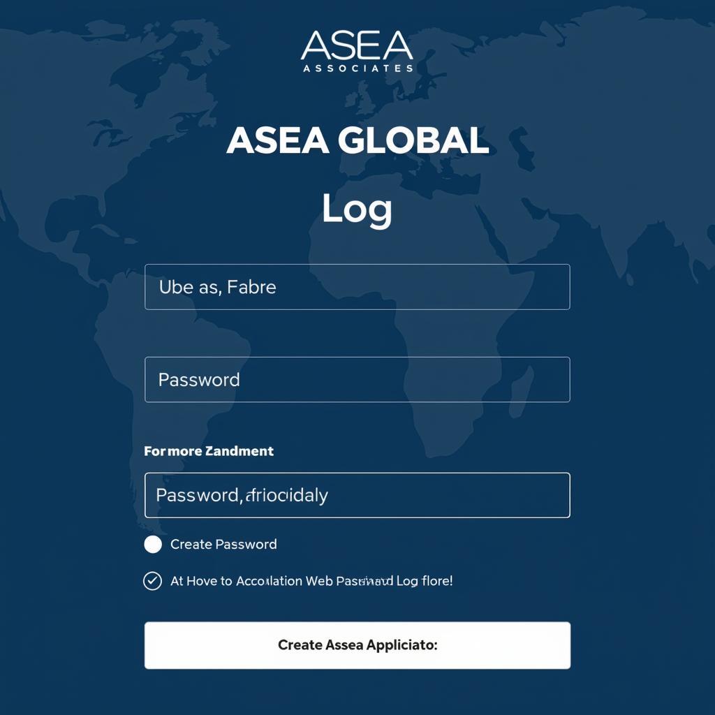 Asea Global Login Page