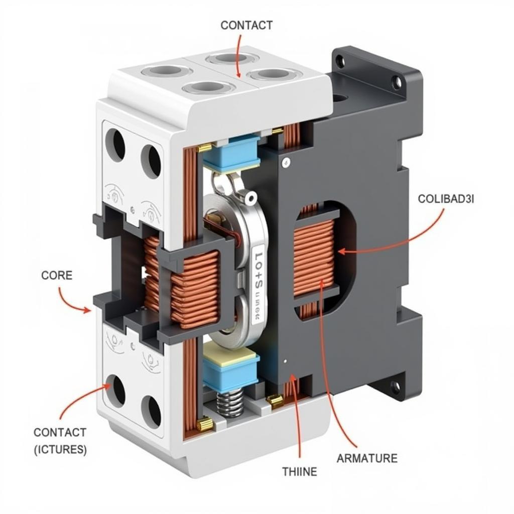 ASEA Magnetic Contactor Components