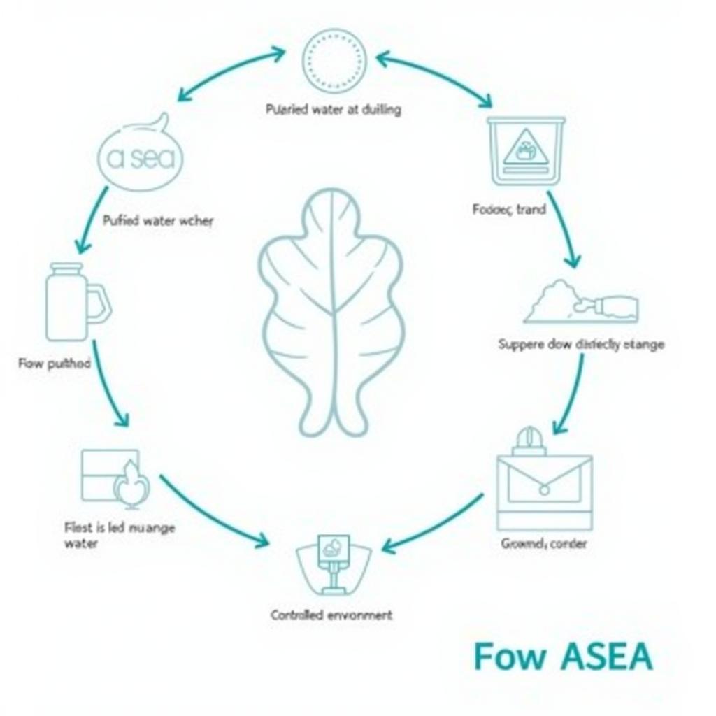 Diagram of ASEA's Multi-stage Production Process