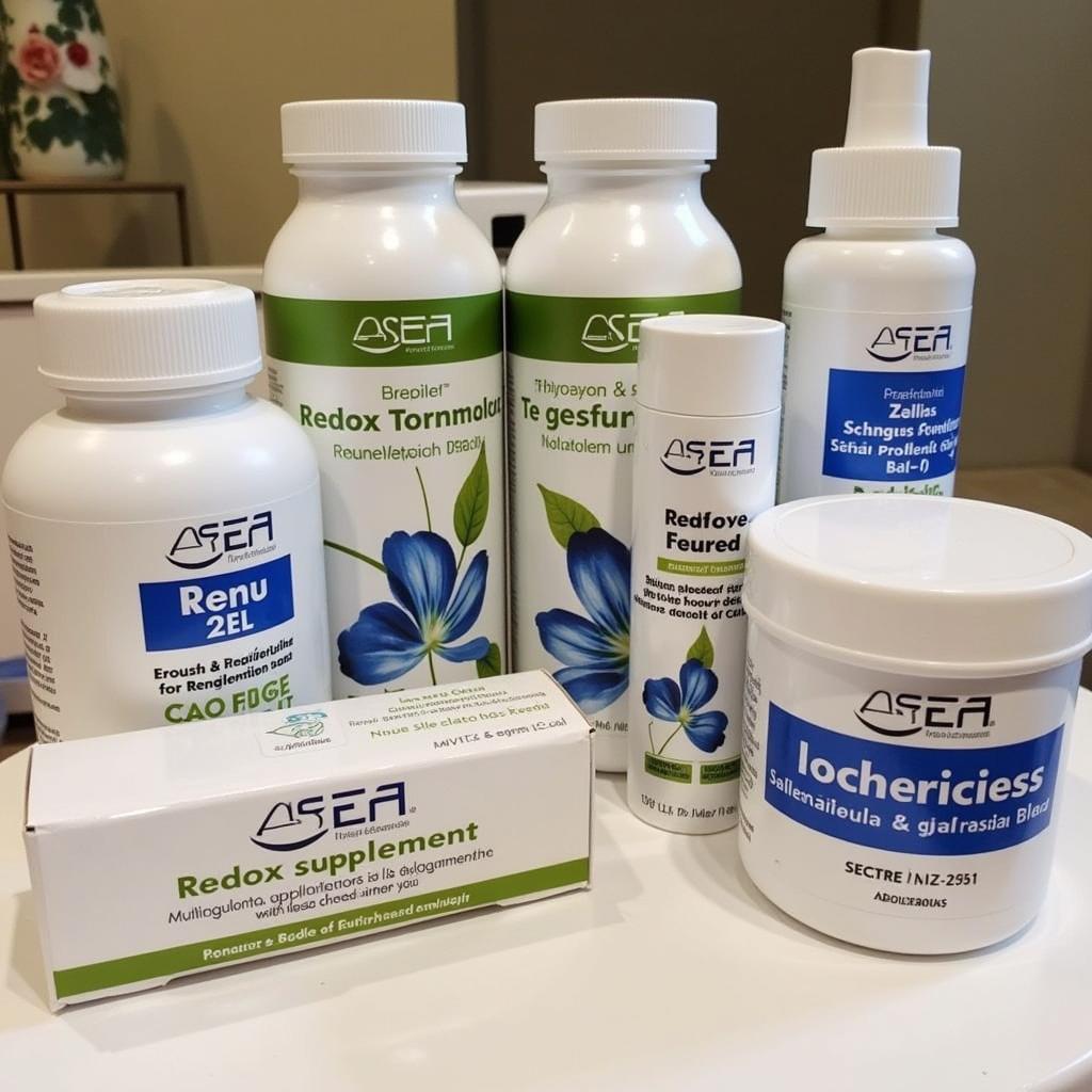 Asea Products Display