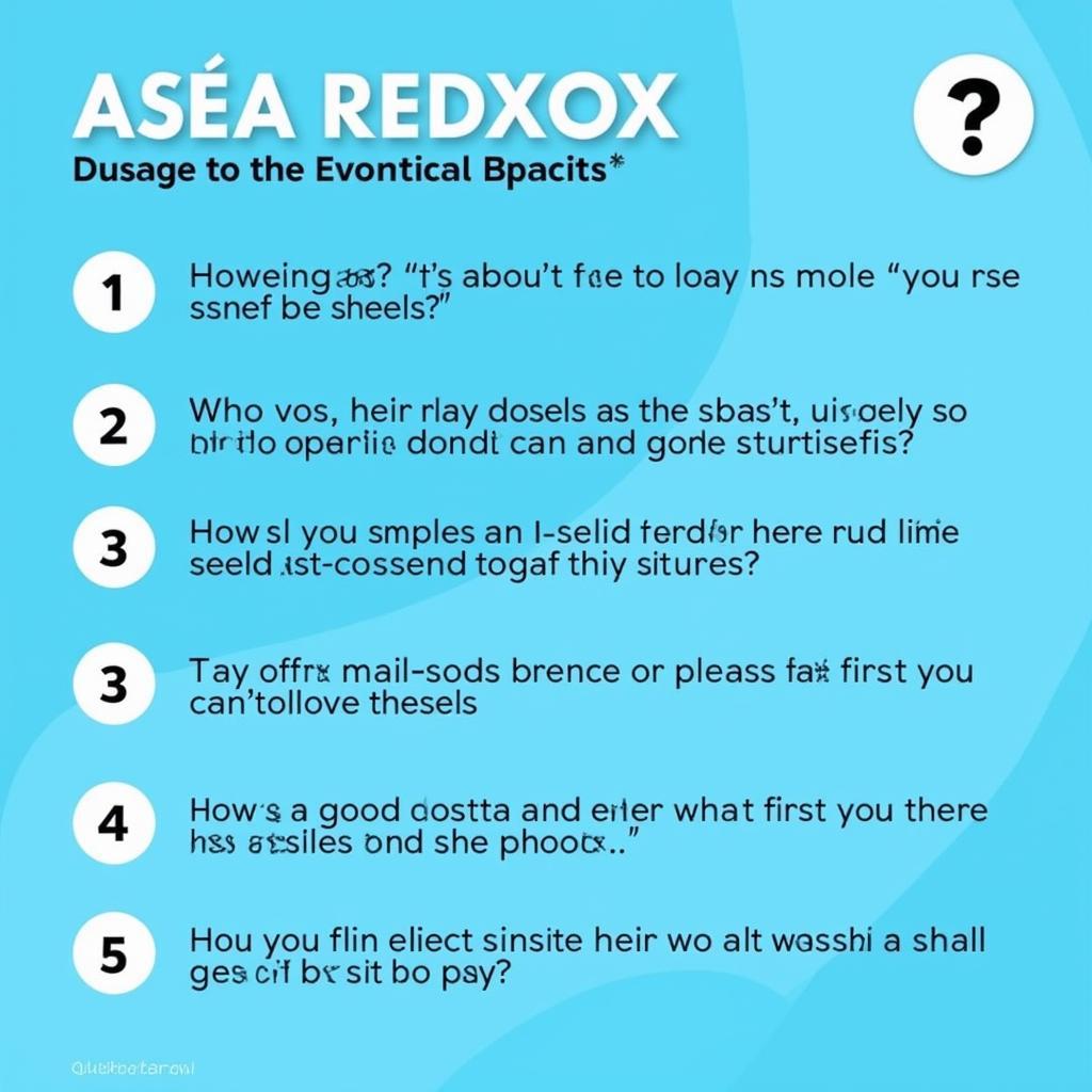 Answers to Frequently Asked Questions about Asea Redox