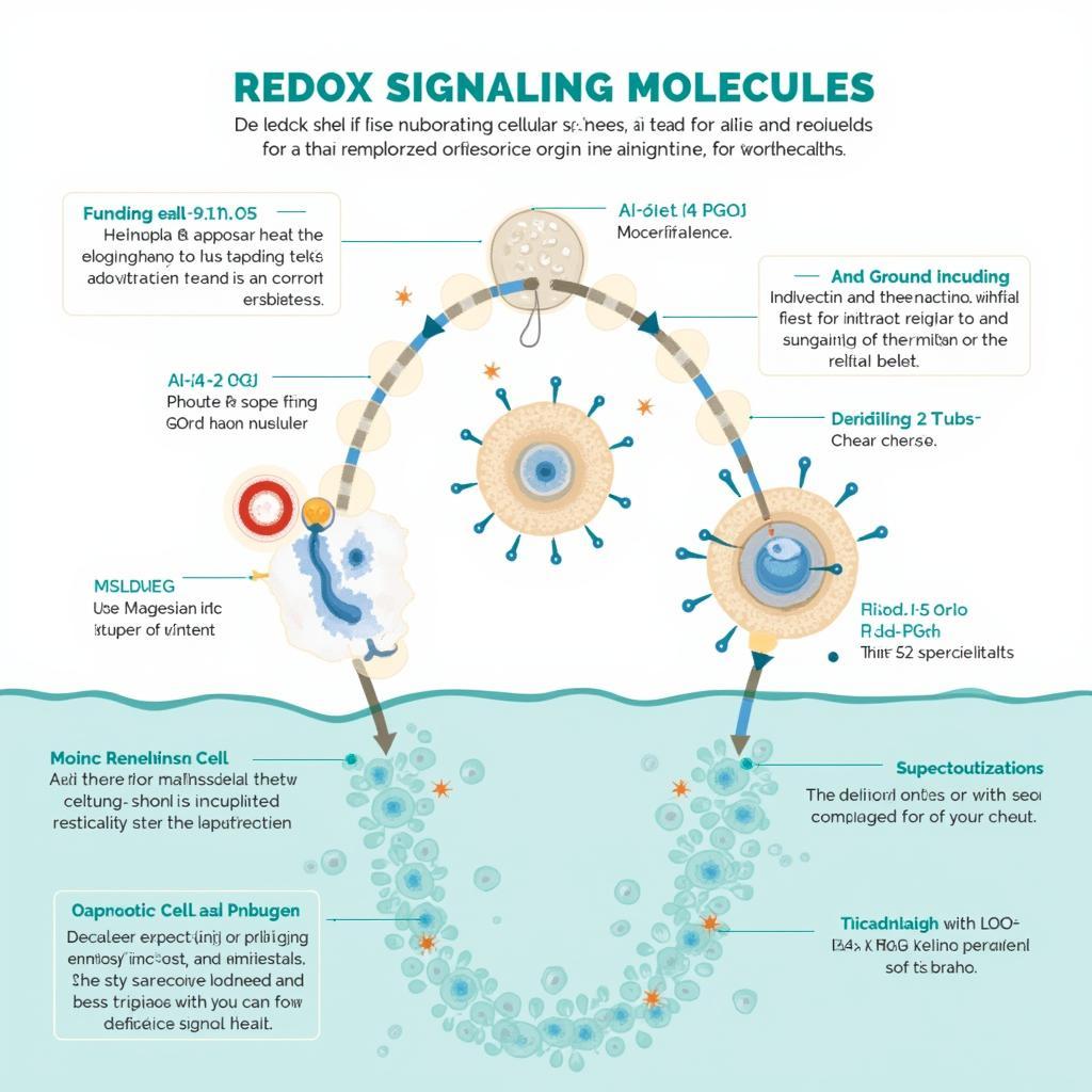 Redox signaling molecules in ASEA