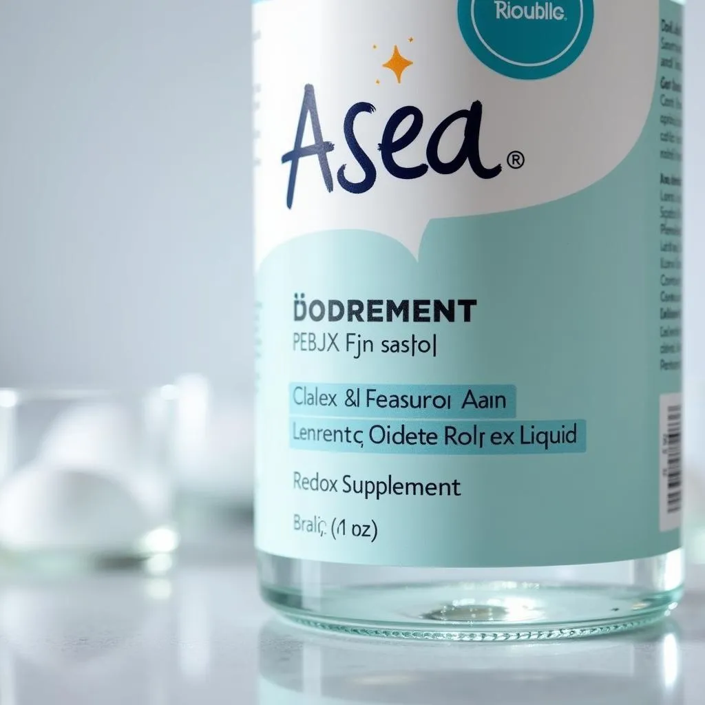 Asea Redox Supplement Bottle